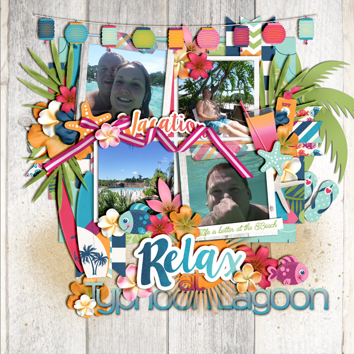 Relax at Typhoon Lagoon.