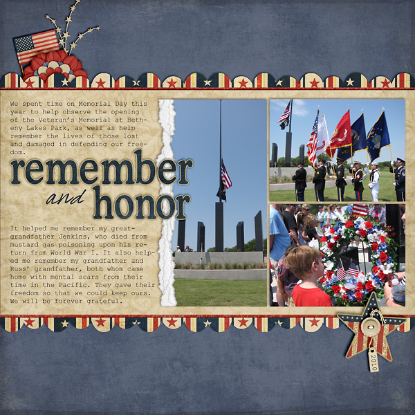 Remember and  Honor