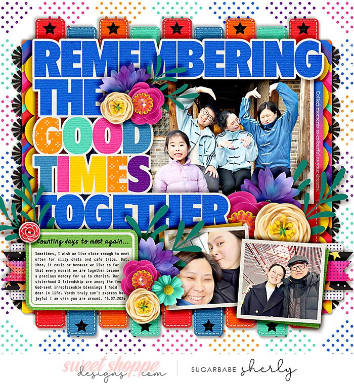 remembering the good times together