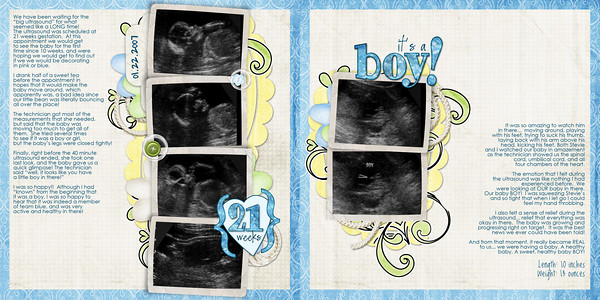 {rescrap}  21 weeks - big ultrasound