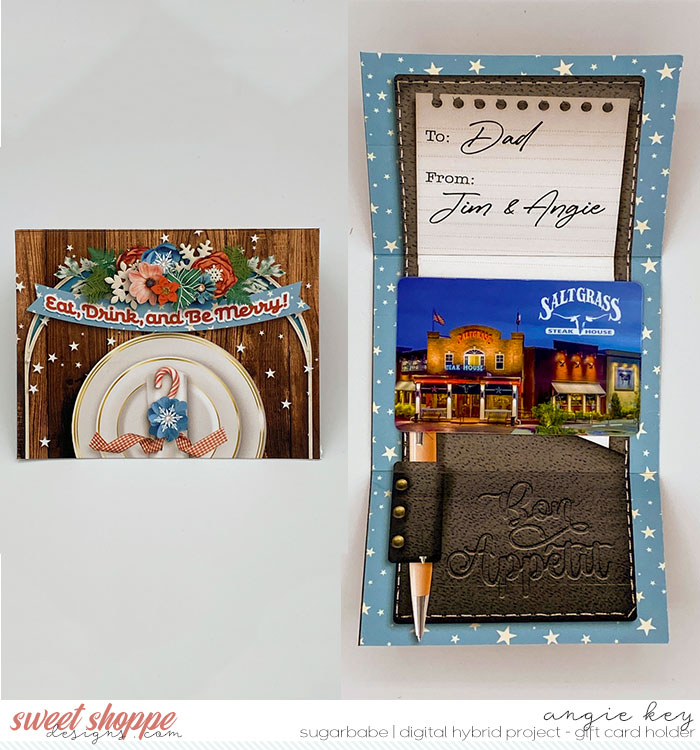 Restaurant Gift Card Holder