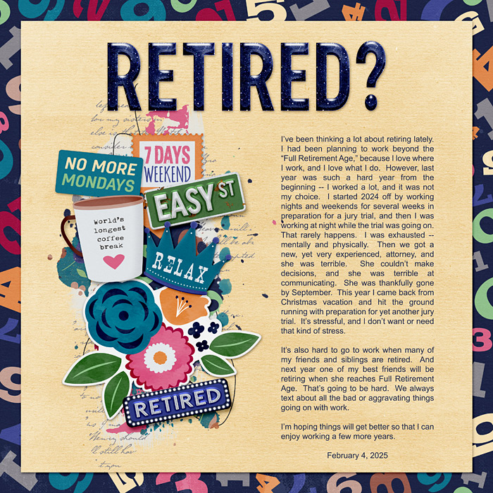 Retired?