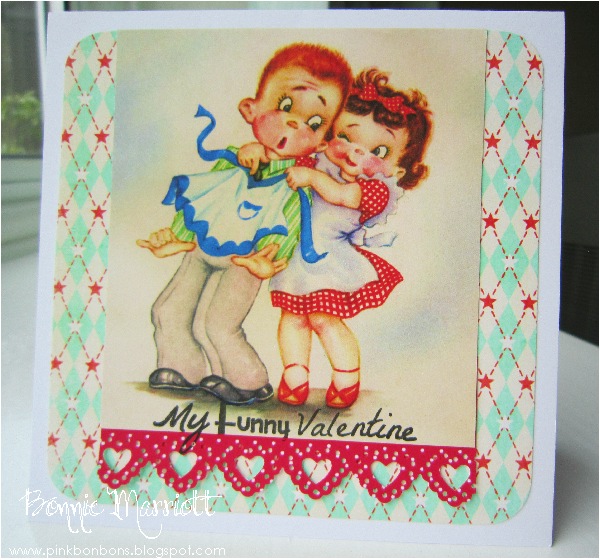 Retro Valentines Card