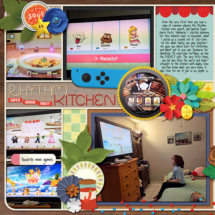 Rhythm Kitchen - Super Mario Party Jamboree - left