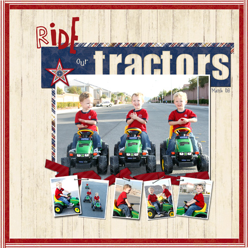 Ride our Tractors
