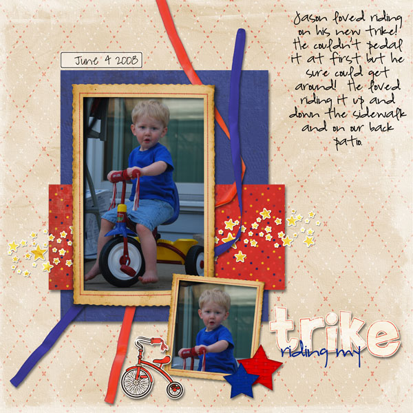 Riding my Trike