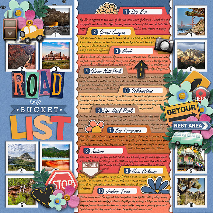 Road Trip Bucket List