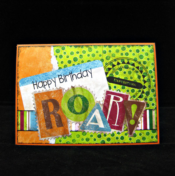 Roar! card