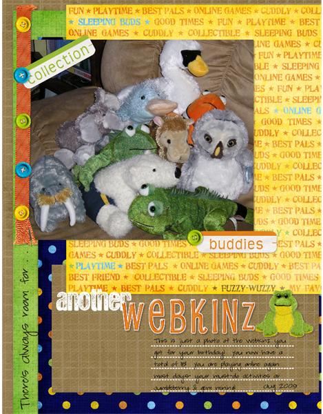 Room for another Webkinz