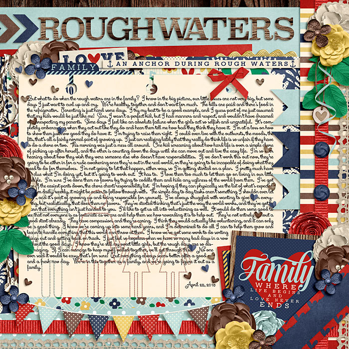 rough waters