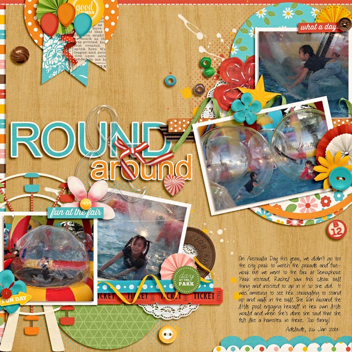 round and around