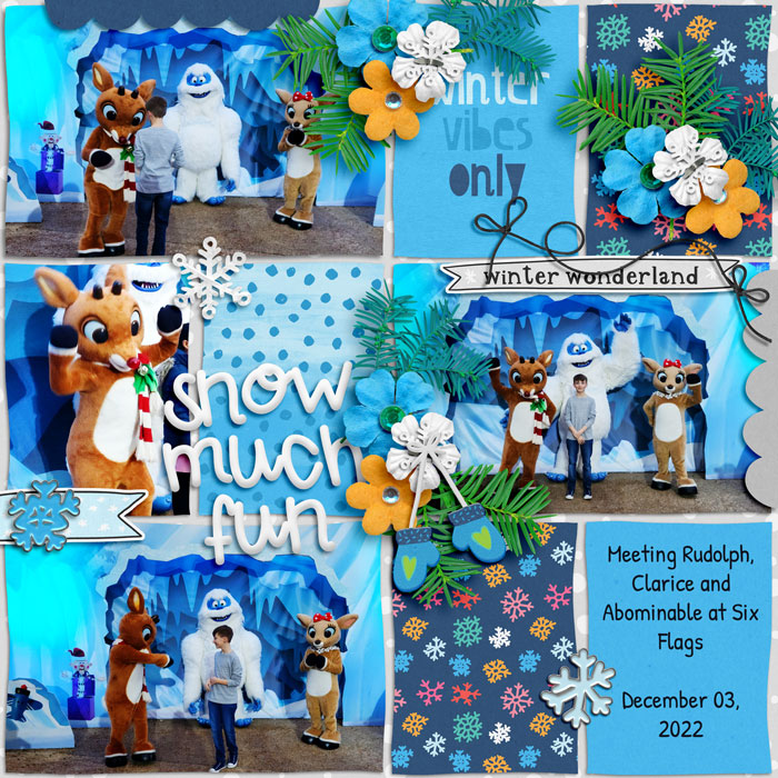 Rudolph at Six Flags 22