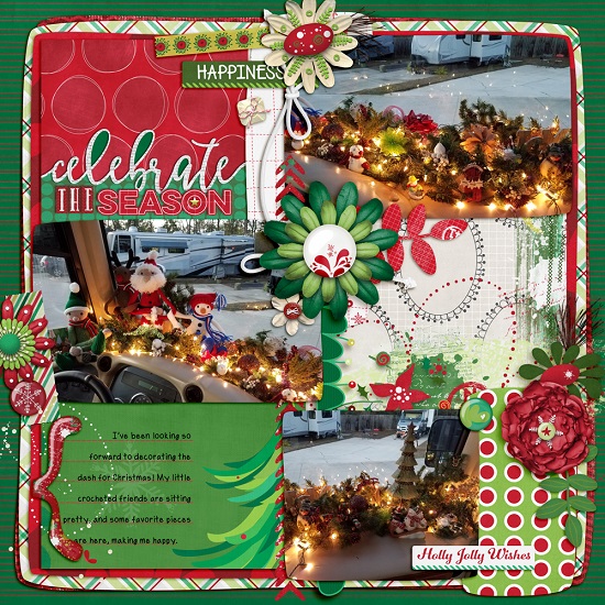RV Christmas dash