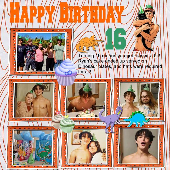 Ryan is 16