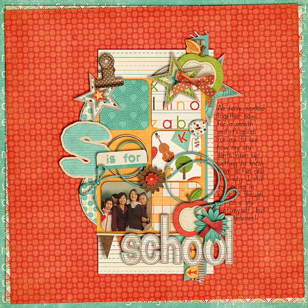 S is for School