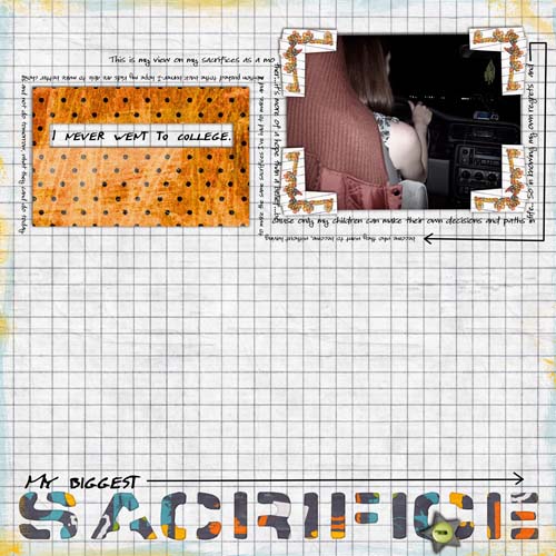 {sacrifice}