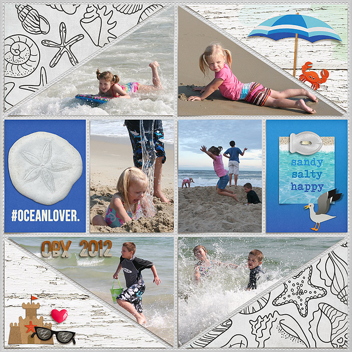 salty sandy happy