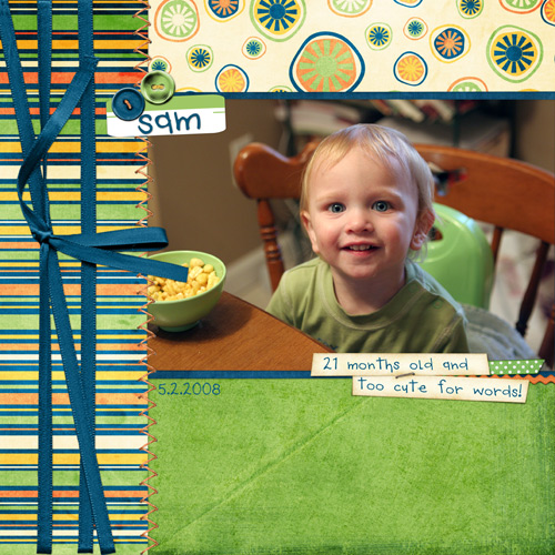 Sam, 21 months