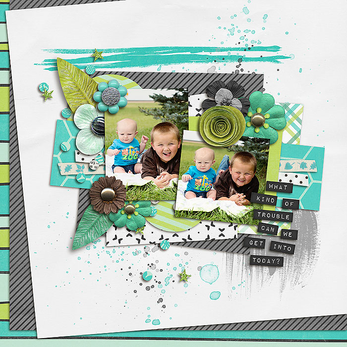 Sam & Gavin (left)