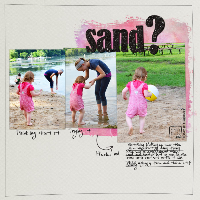 Sand?
