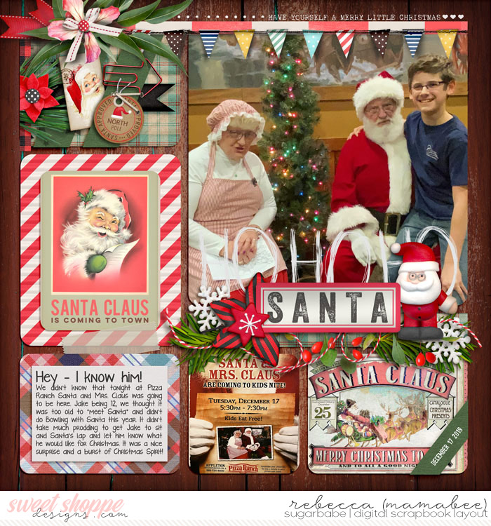 Santa at Pizza Ranch