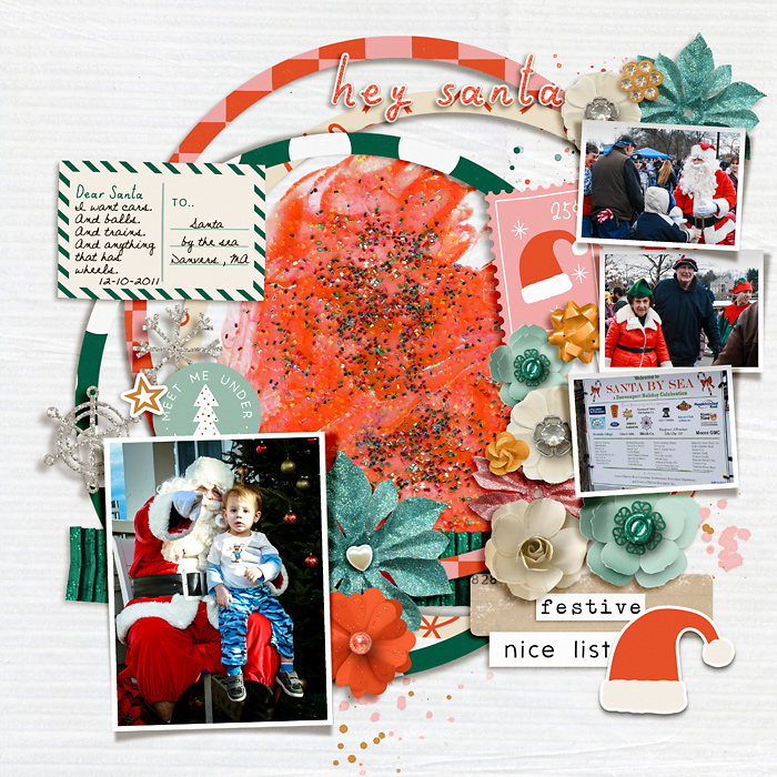 Santa by the Sea Lap Photos