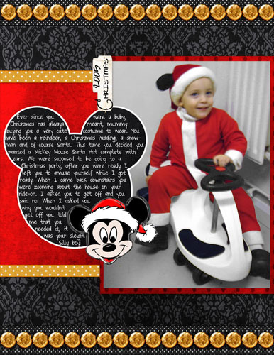Santa Mickeys Sleigh