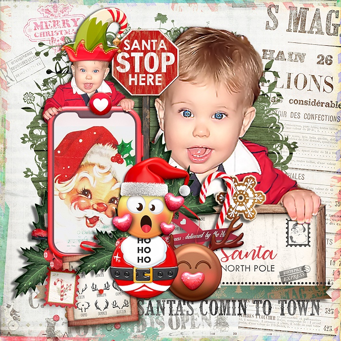 Santa stop here