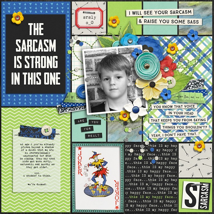 sarcasm + sass