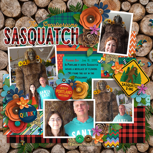 Sasquatch at the Peculiarium, Portland Oregon