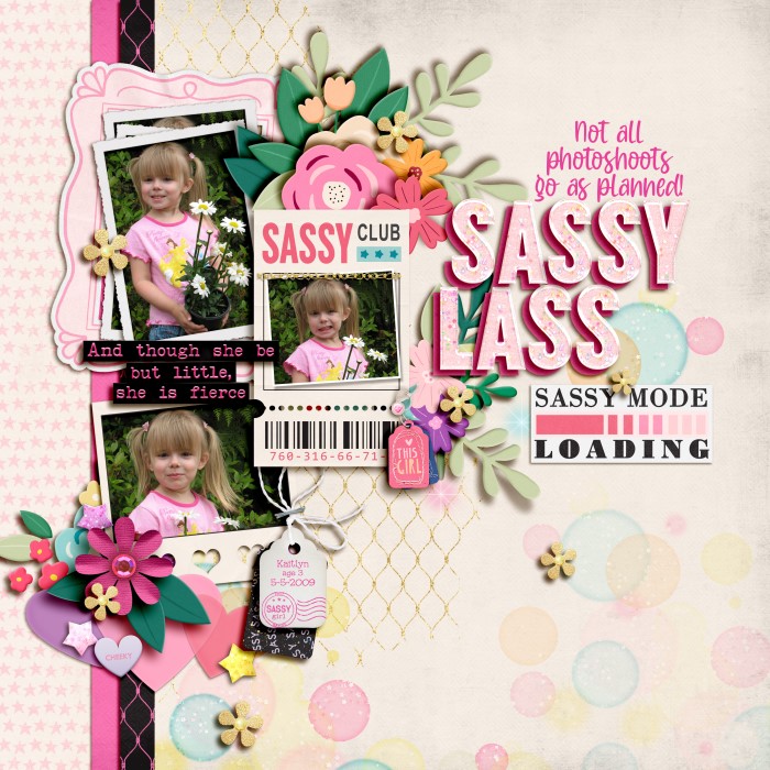 Sassy Lass - photoshoot gone wrong!