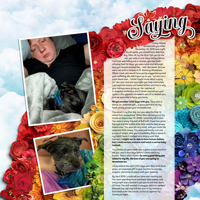Saying Goodbye page 1