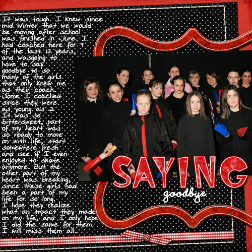 Saying Goodbye