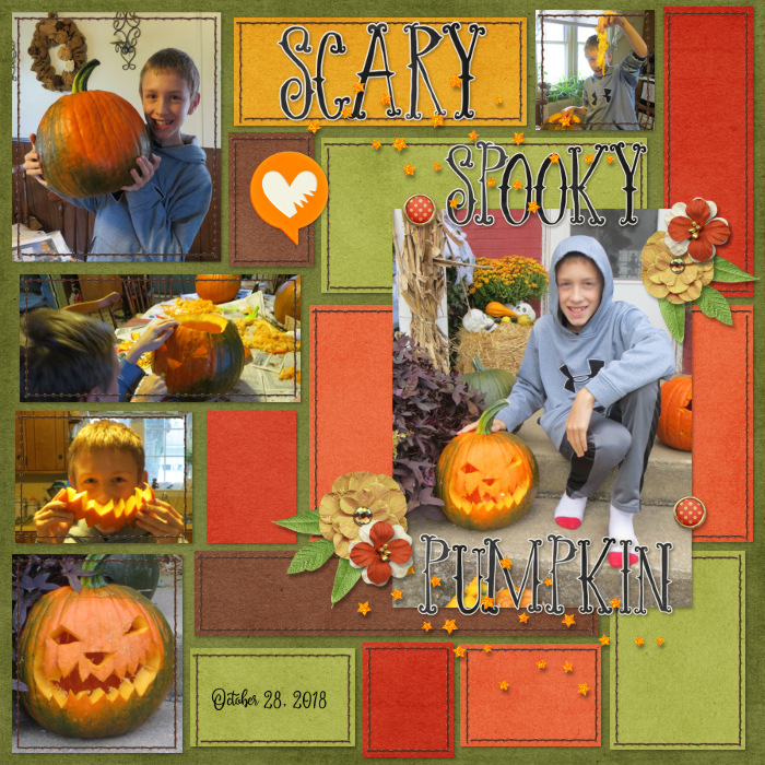 Scary Spooky Pumpkin