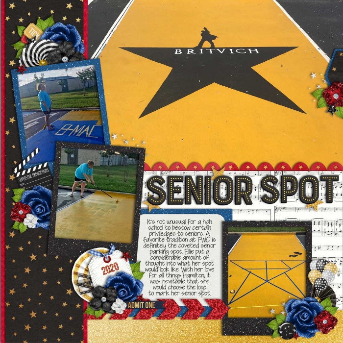 School - Senior Parking Spot