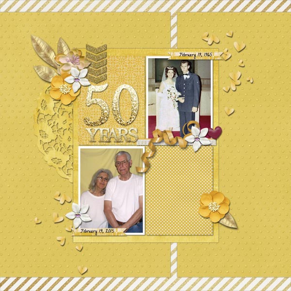 Scrap A Celebration: My Parents' 50th Wedding Anniversary