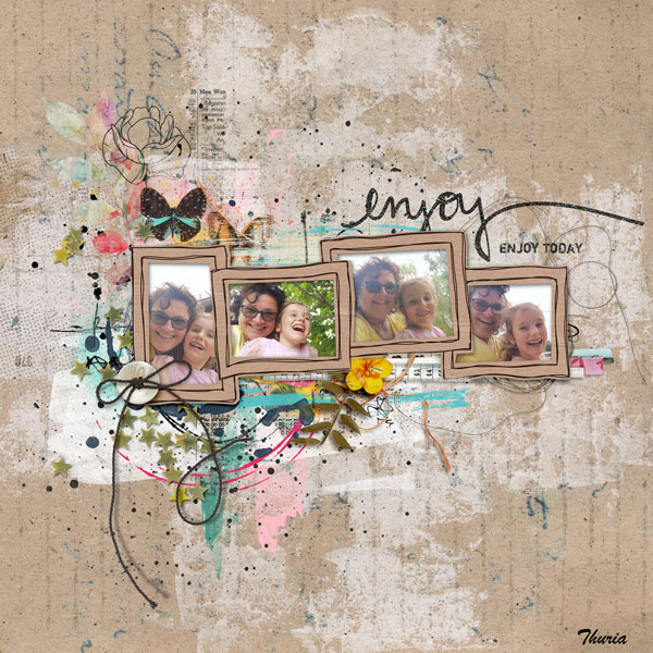 Scrap-A-Thon - Challenge 28 - Good times and tan lines