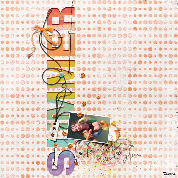 Scrap-A-Thon - Challenge 5 - Typography as design element