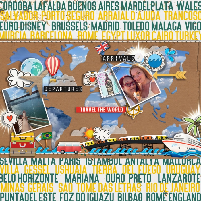 Scrap your travels for National Tourism Day