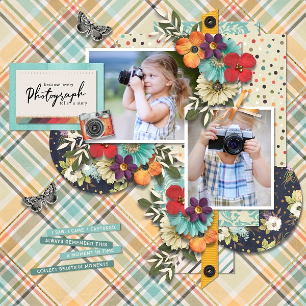 Scrap yours stories : Captured