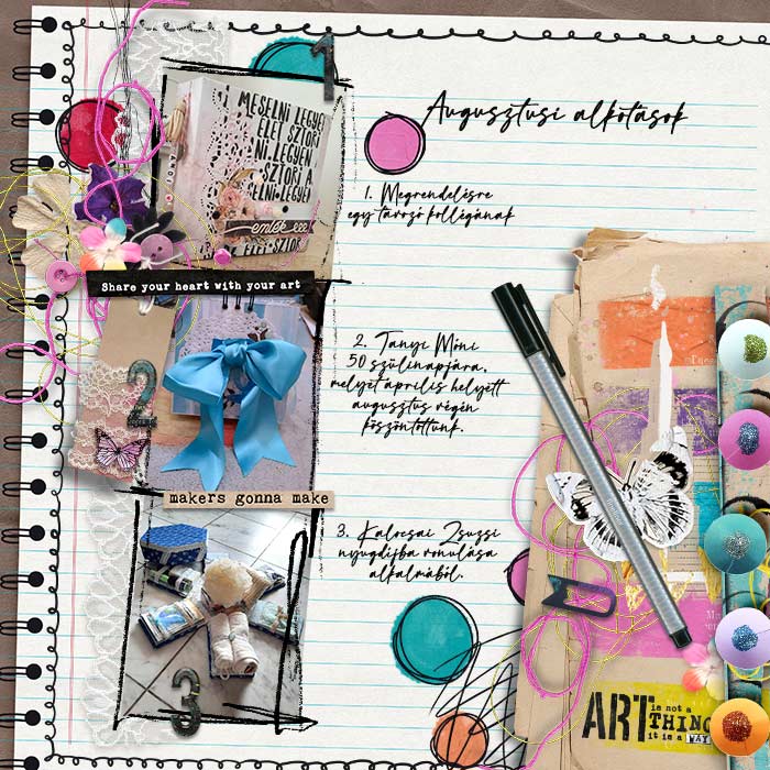 Scrapbook art