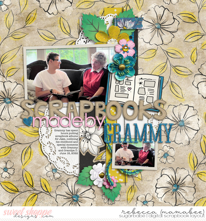 Scrapbooks made by grammy