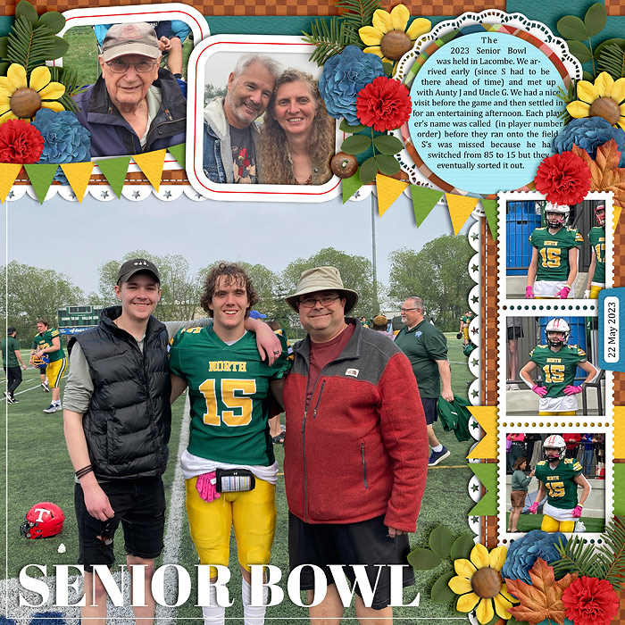 Senior Bowl (left)