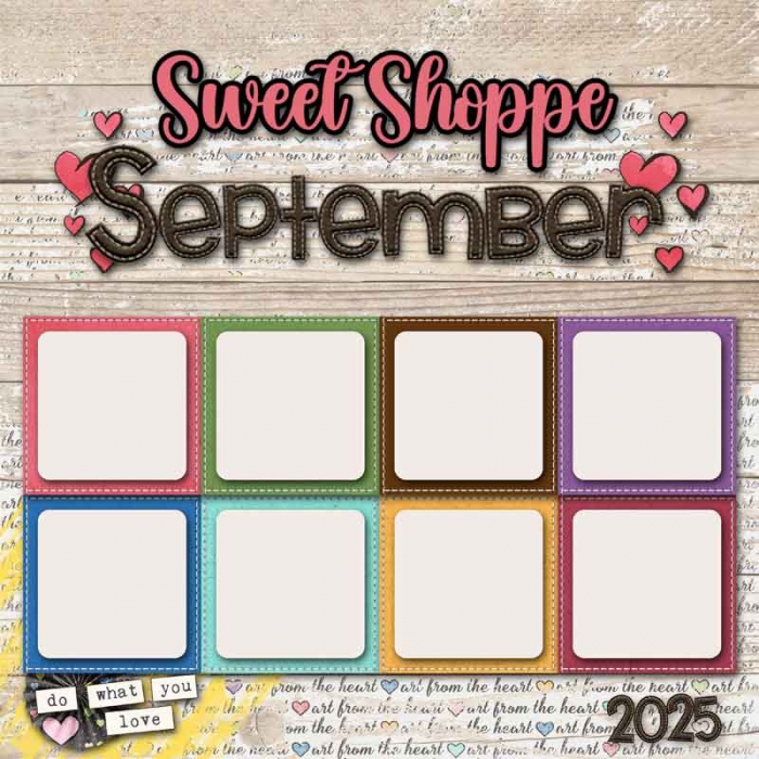 September Challenge Display Board