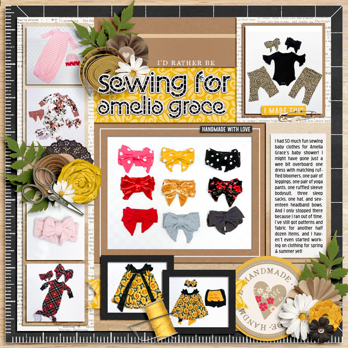 Sewing for Amelia Grace