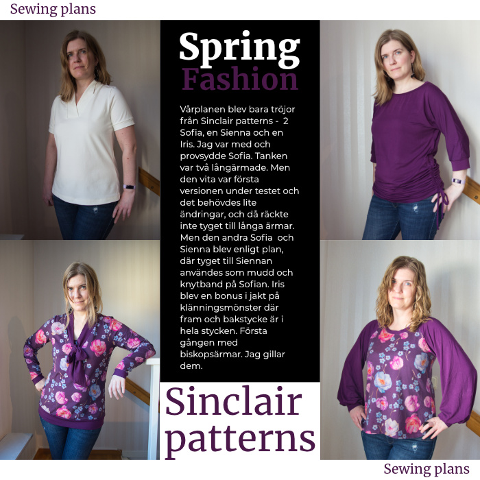 Sewing plans