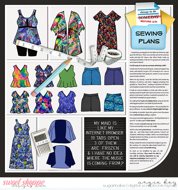 Sewing Plans