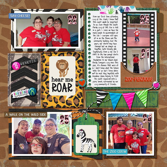 shadowbox 28 - animal print