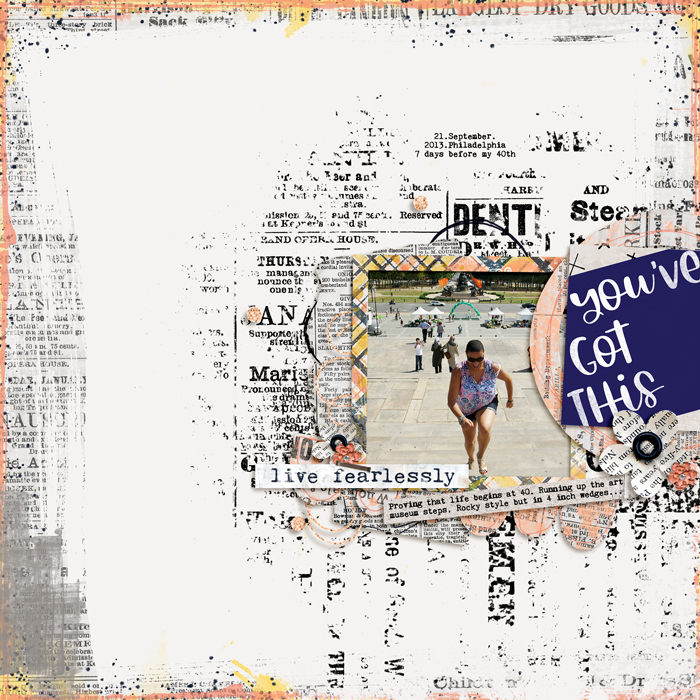 Shadowbox Aug 2021: Aug25 - Newsprint - Live Fearlessly