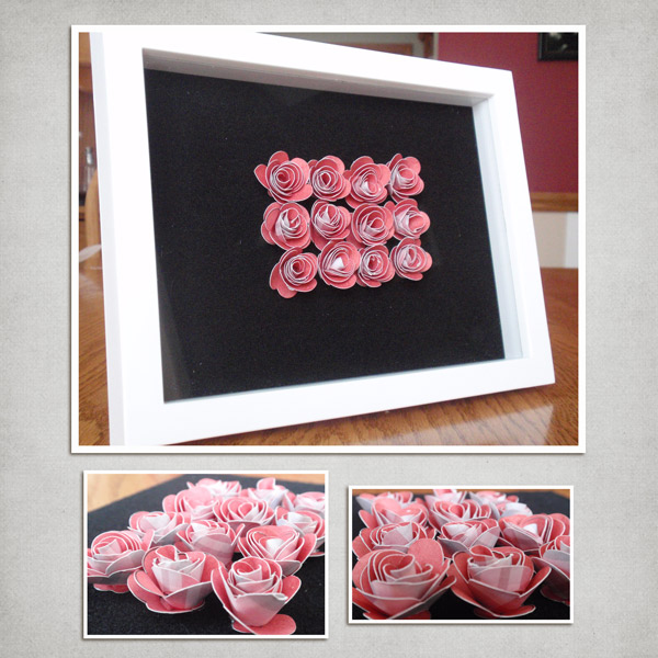 Shadowbox Flowers